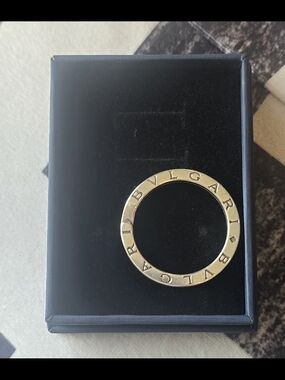 Bvlgari 925 Silver 11g Keyring